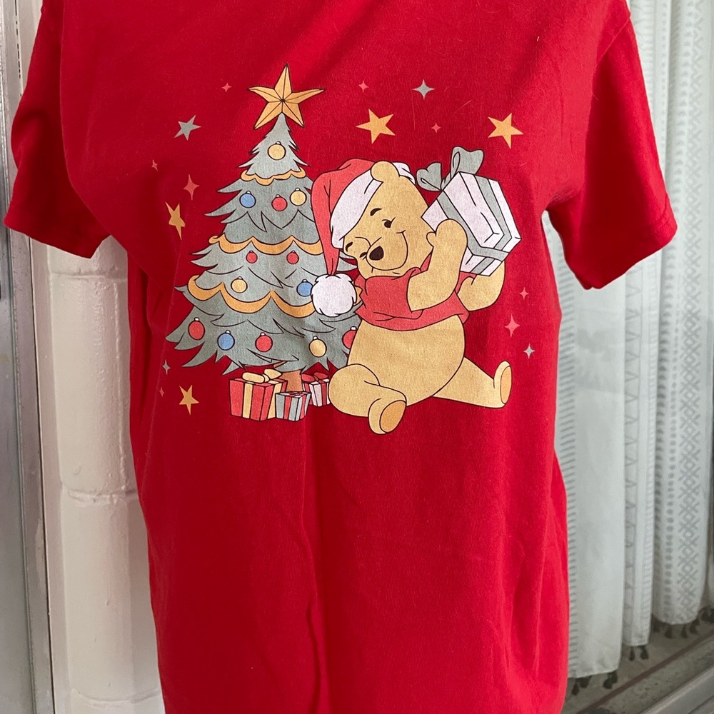 Pooh Bear Christmas Tee
